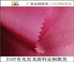 210T有光尼龍面料定制批發(fā)