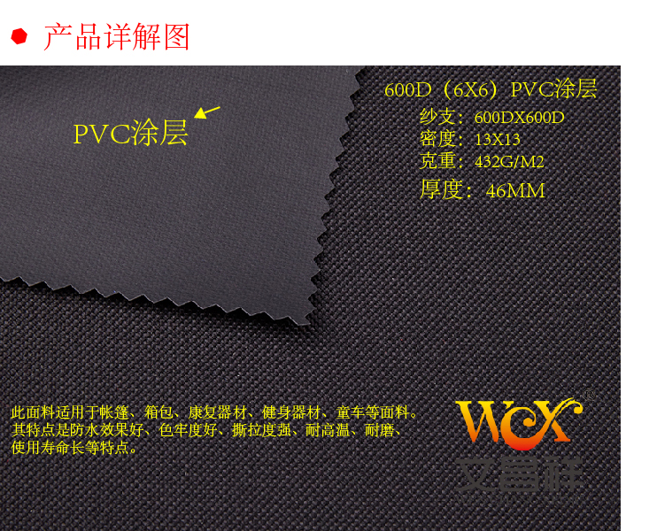 如何區別箱包牛津布的面料是PU還是PVC？